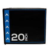 3 dimensions in 1 Plyo foam Jump box - 20inch